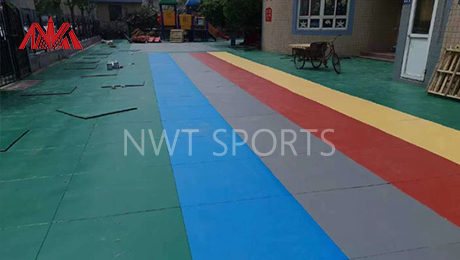 RUBBER FLOORING TILES PROJECTS FOR kindergarten